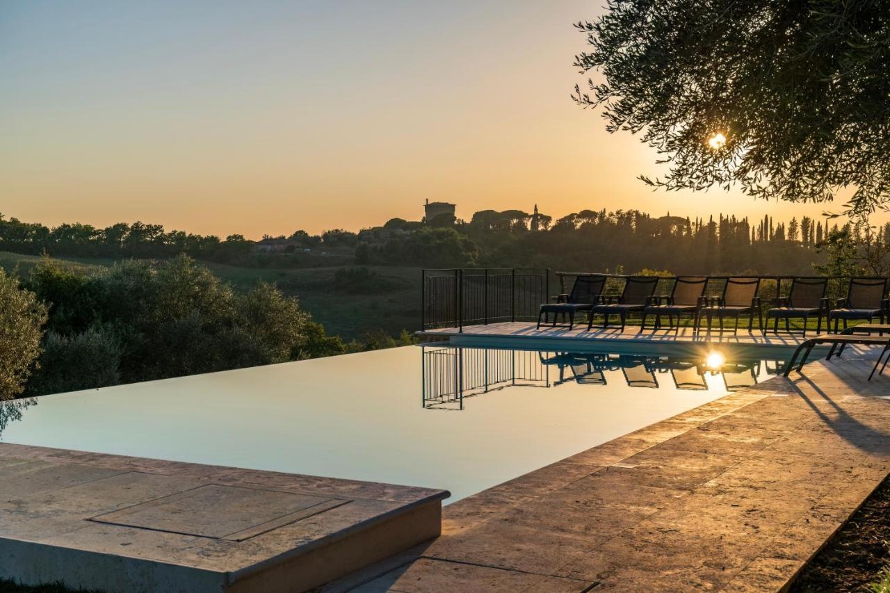 Villa Palazzo Massaini - Le Scuderie à Pienza Extérieur photo