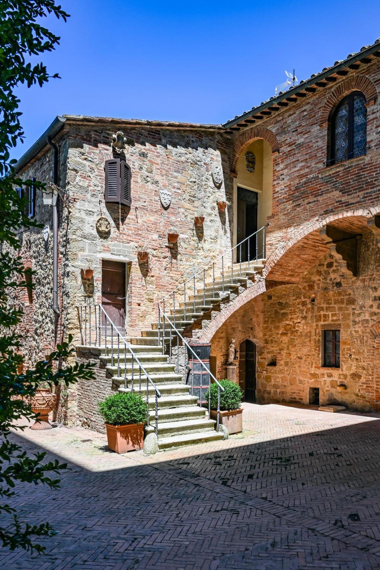 Villa Palazzo Massaini - Le Scuderie à Pienza Extérieur photo