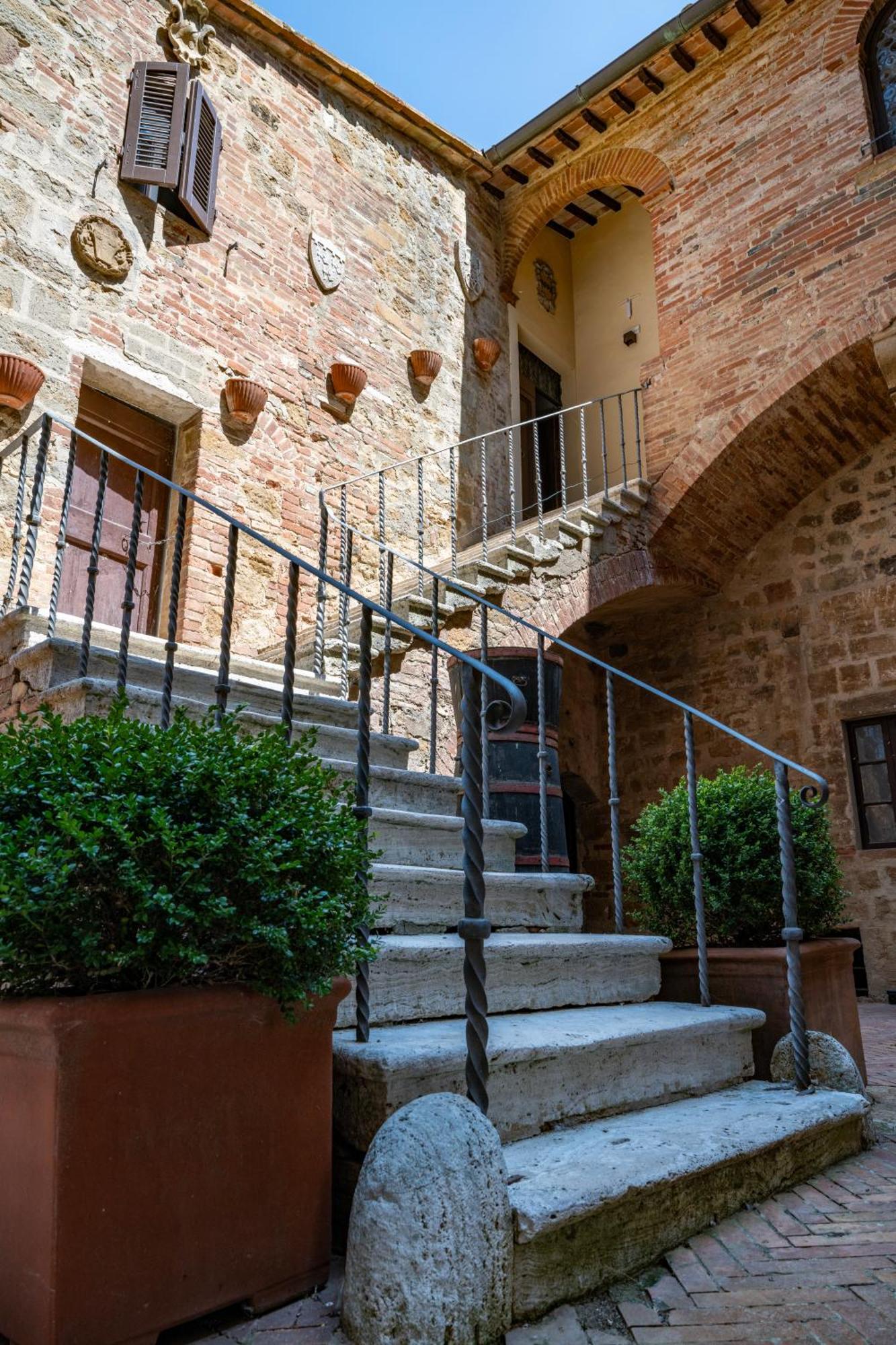 Villa Palazzo Massaini - Le Scuderie à Pienza Extérieur photo